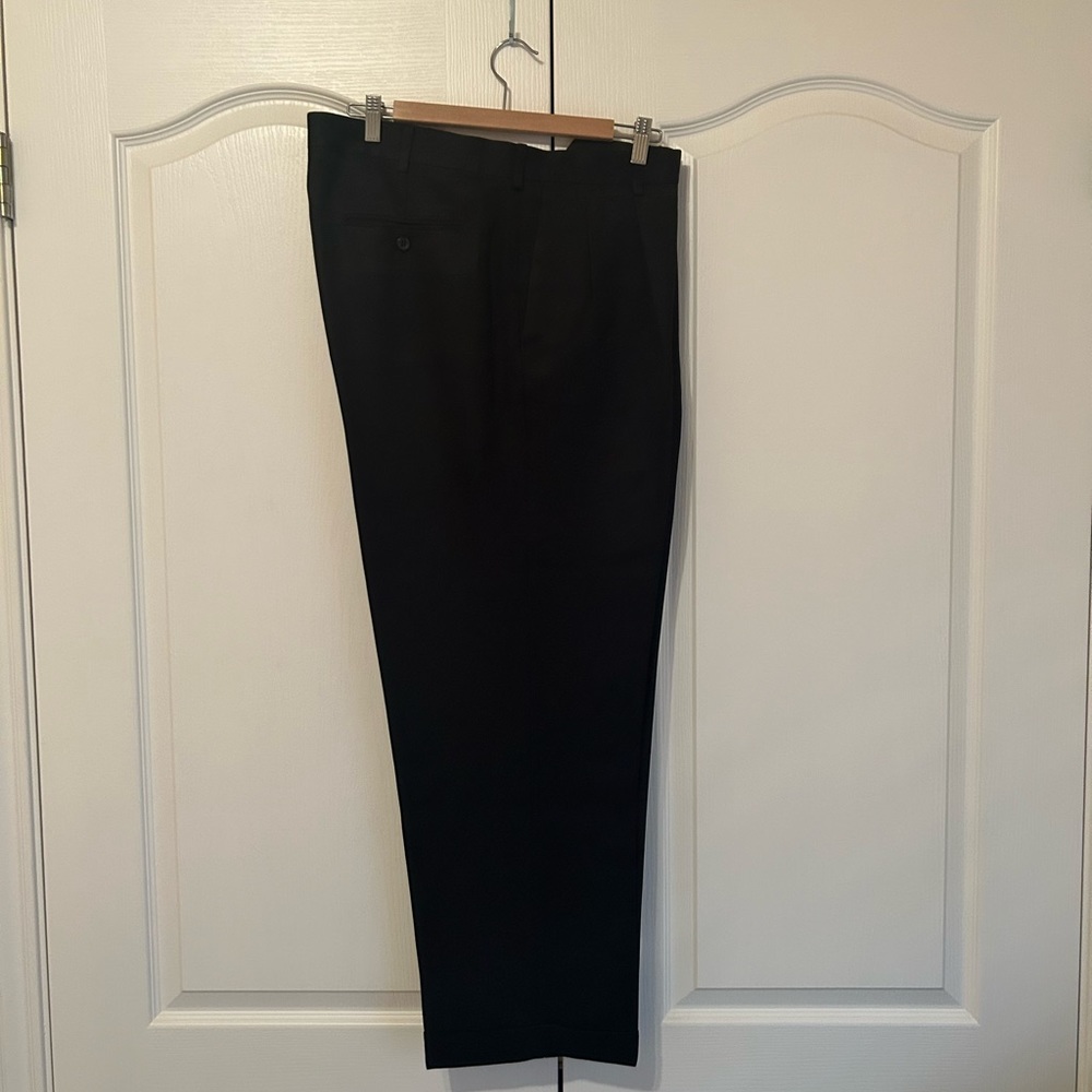 Black slacks, 38” x 30”